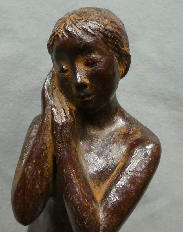 雨宮敬子 『裸婦』 [古美術こもれび] 骨董,掛軸,絵画の買取と販売,名古屋