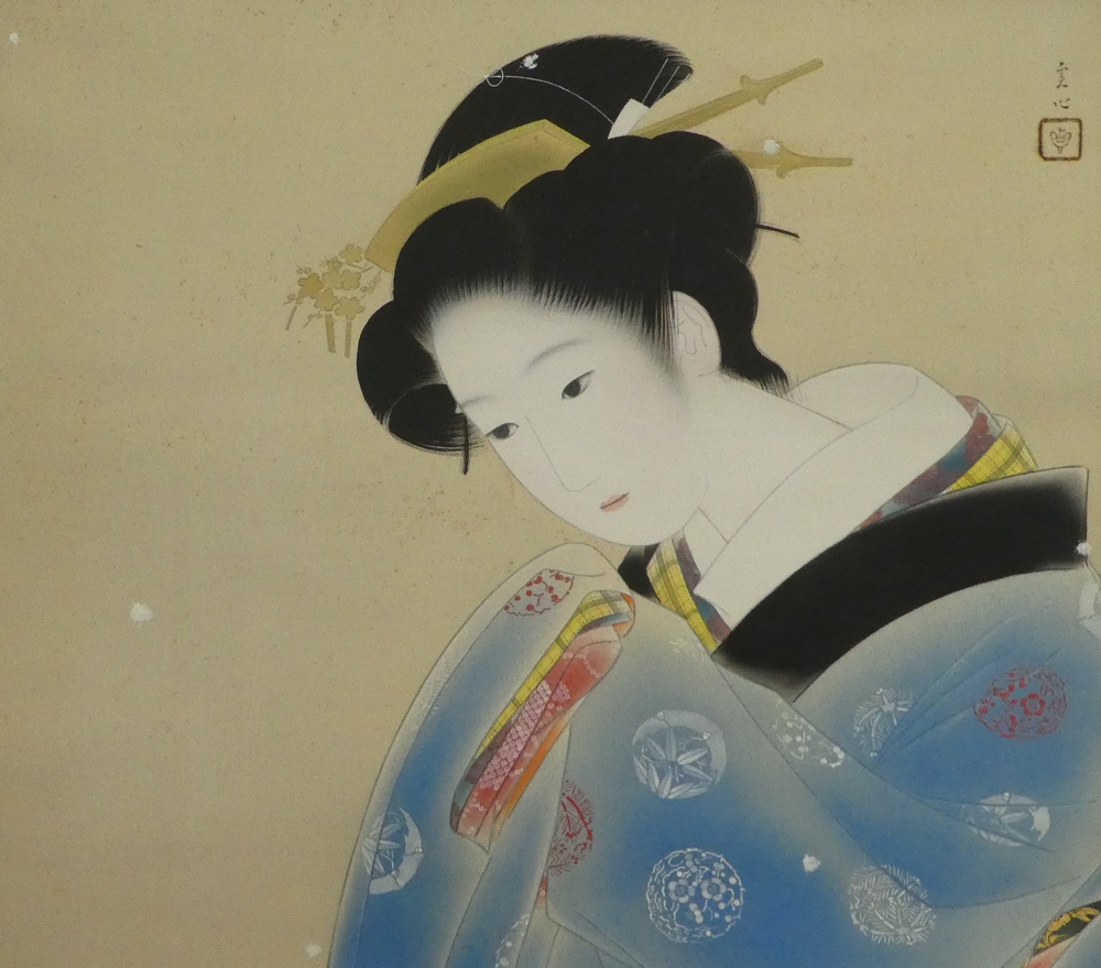 公式通販 - 人気アイテム多数 中村貞以 『雪』 [古美術こもれび] 骨董,掛軸,絵画の買取と販売 絵画
