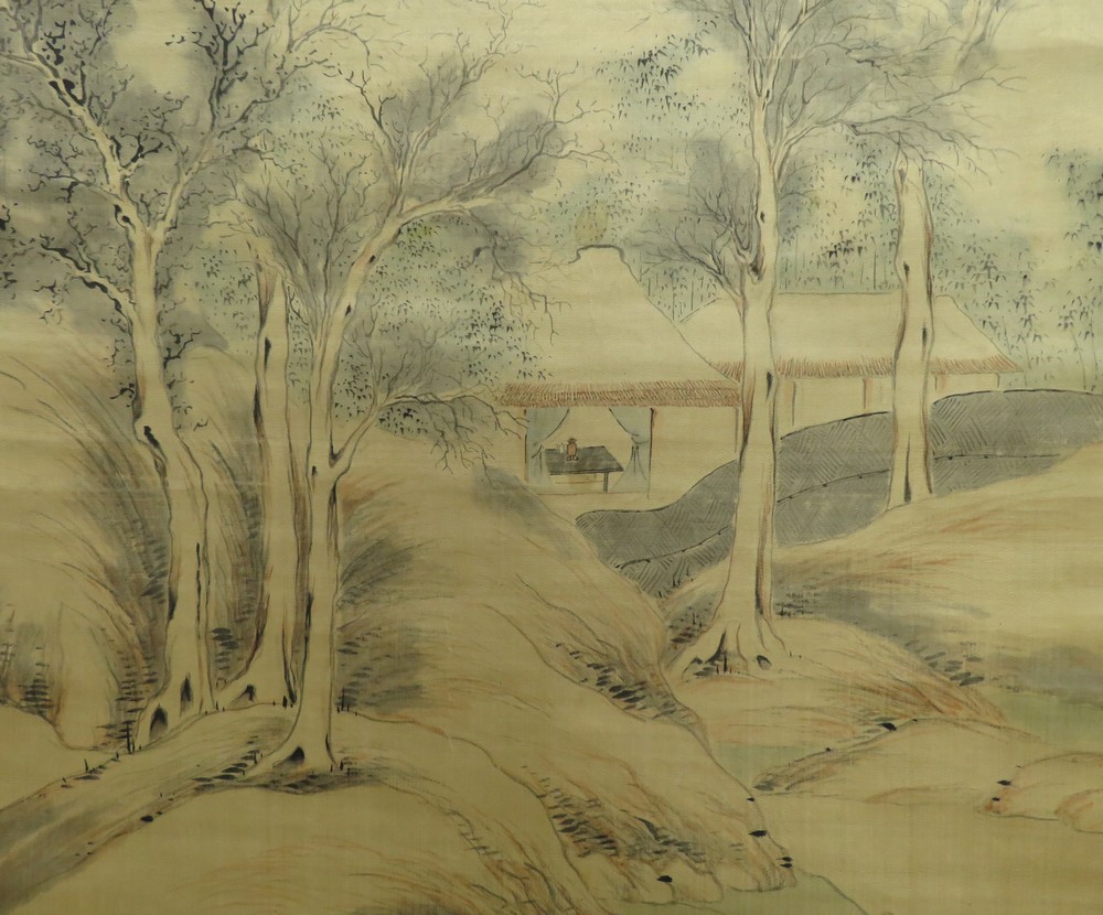 斎藤墨湖 『山水図』 [古美術こもれび] 骨董,掛軸,絵画の買取と