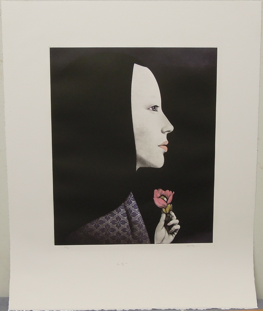 斎藤カオル銅版画作品集 : 1968 - 1981 墨署名入(斎藤カオル