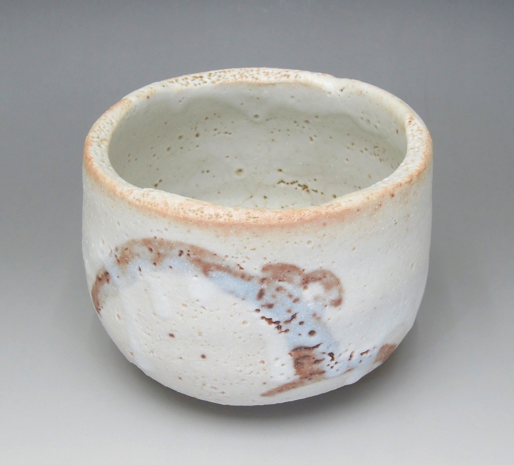 加藤卓男 志野茶碗 [古美術こもれび 骨董,掛軸,絵画の買取と販売