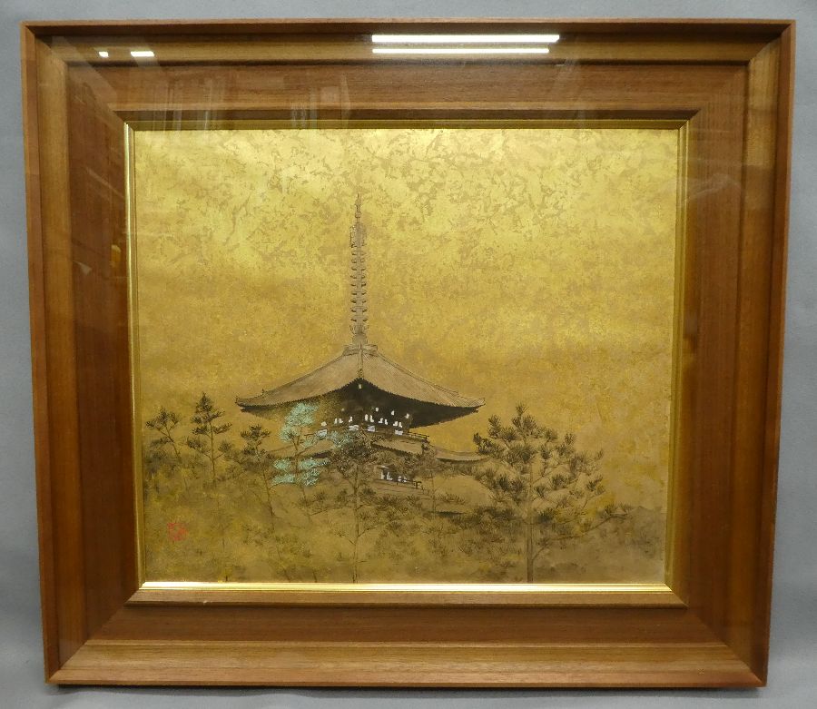 日本画 かぶと 臼井治画伯 日本画 かぶと 臼井治画伯